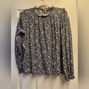 Loft long sleeve Blouse floral